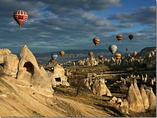 土耳其世界遺產區放氣球