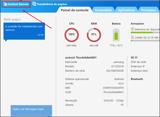 Como visualizar, controlar e gravar telas do seu smartphone android no PC via internet - Visual Dicas