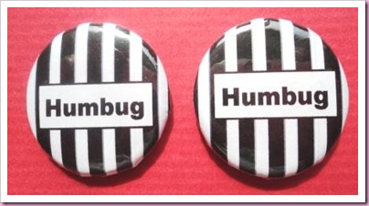 Christmas Humbug Badge