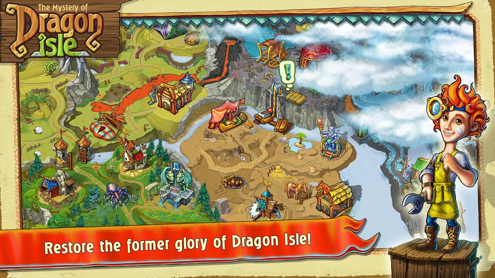 The Mystery of Dragon Isle - screenshot