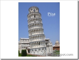 【Italy♦義大利】Pisa 比薩 – 聖跡廣場: 比薩斜塔, 大教堂, 洗禮堂, 聖墓園, 大教堂&西諾皮亞博物館… 力學奇蹟半日遊