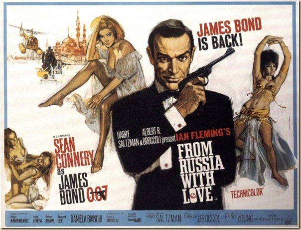 Affiche cinéma de James Bond (2)