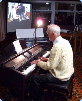 Our special guest artist, Rendall Miller thrilled the audience with his programme of light classical style piano