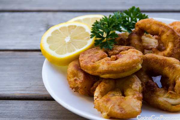 Calamares a la Romana Sin Gluten - Receta paso a paso