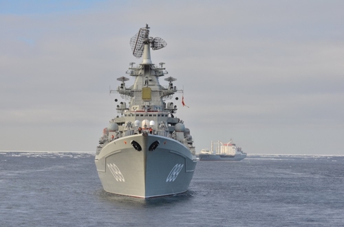 Арктический поход группы кораблей Северного флота