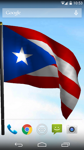 Puerto Rico Flag LiveWallPaper