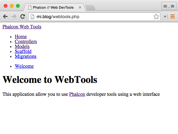 Webtools on custom domain