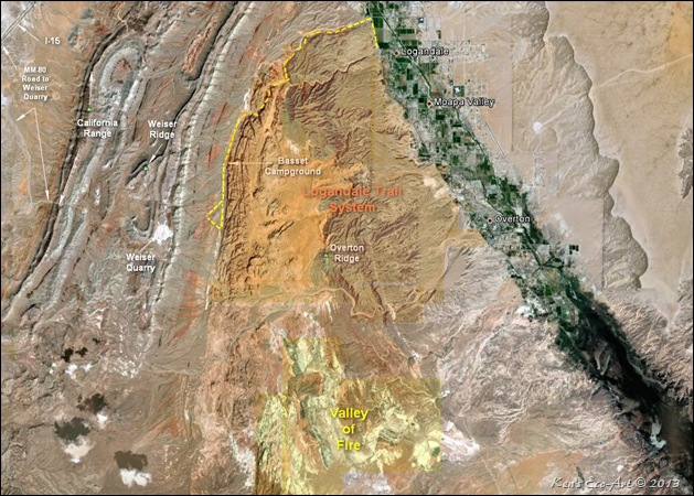 MAP-Logandale Trails MAP-Logandale Trails