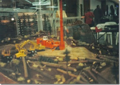 07 Logging Diorama at the Triangle Mall in November 1997
