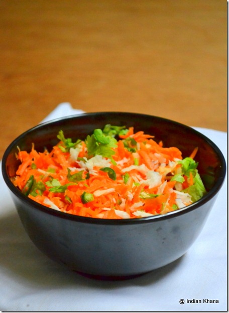 Easy Carrot Coconut Salad recipe