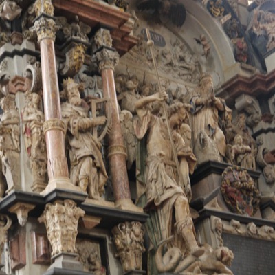 Inside trhe Cathedral
