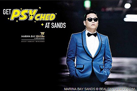PSY GANGNAM STYLE SINGAPORE MARINA BAY SANDS YOUTUBE VIDEO K-POP SINGER ARTIST Get PSYched in Singapore at Marina Bay Sands Gangnam Style EVENT PLAZA FREE TICKETS GIVEAWAY