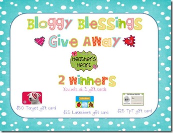 Bloggy Blessings give away
