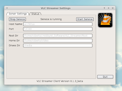 VLC Streamer Helper