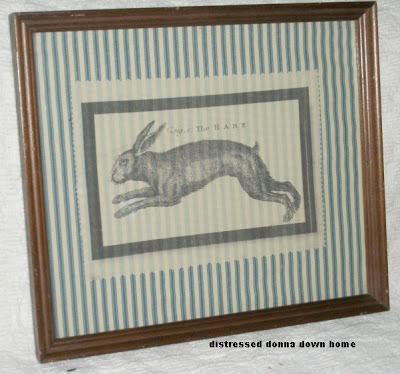 2013-3-8 Hares On Cloth - Framed 006