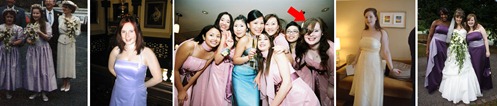 me being a bridesmaid