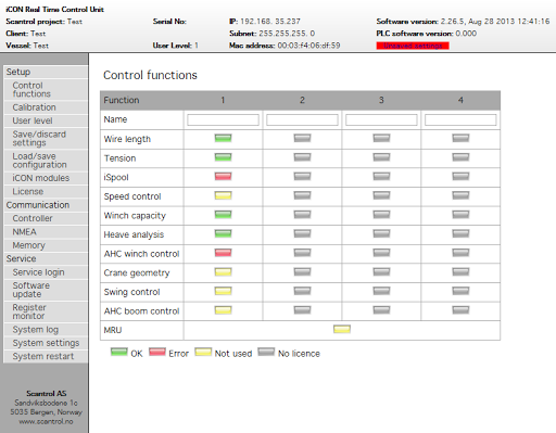 Scantrol iCON Config