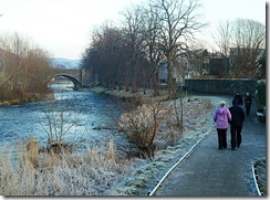 out for a walk