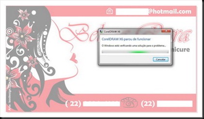 CorelDraw Parou de Funcionar CorelDraw Parou de Funcionar Tavou