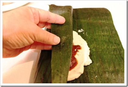 Tamales Huastecos in Banana Leaves Tamales en Hoja de Plátano