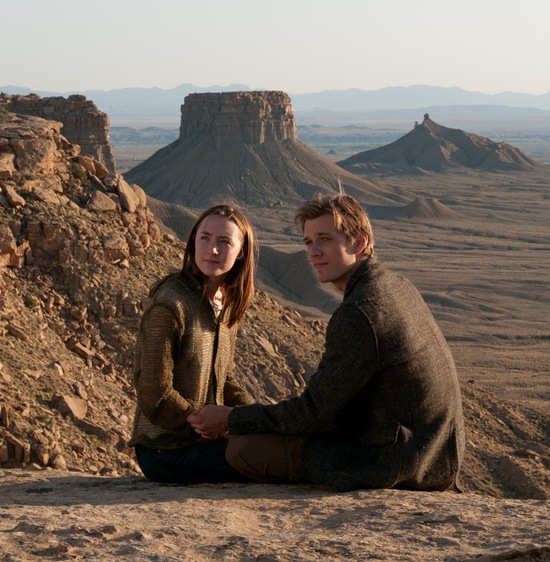 Saoirse Ronan and Jake Abel in The Host