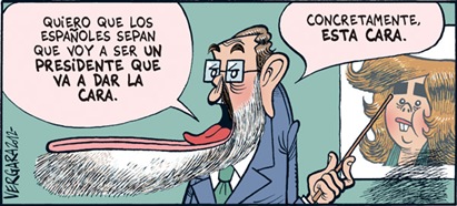 Rajoy el invisible  Vergara