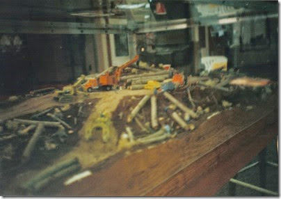 05 Logging Diorama at the Triangle Mall in November 1997