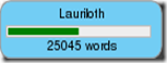 NaNoWriMo 2013 Wordcounter (25k)