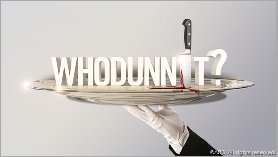 WHODUNNIT? on ABC is just like one of those murder mysetry parties you or your friends have thrown...except it's good.