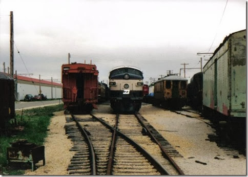 Burlington Northern BN-1 at the Illinois Railway Museum on May 23, 2004