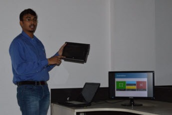 Windows 8 Developers Day - Demonstrating Windows Store apps in Microsoft Surface