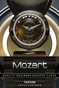MOZART Designer ALARM Clock - náhled