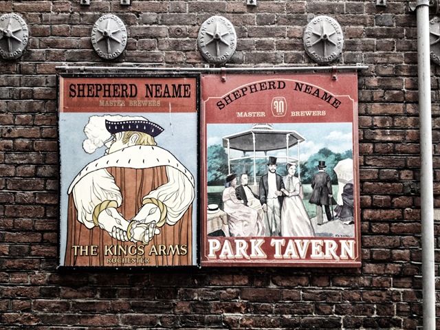 Vintage Pub Signs at Shepherd Name