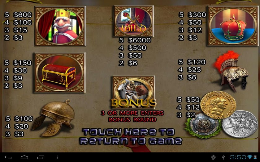 Royal Empire - Slot Machine Screen 2