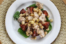 Summer Tomato Seafood and Bean Salad