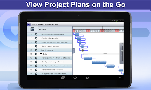 Gantt Pro HD - Plan Reader