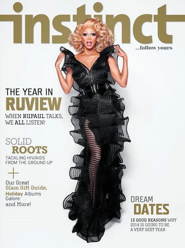 DaRealRastaBwoi BLOG Legendary Dragqueen RuPaul Graces Instinct Magazine