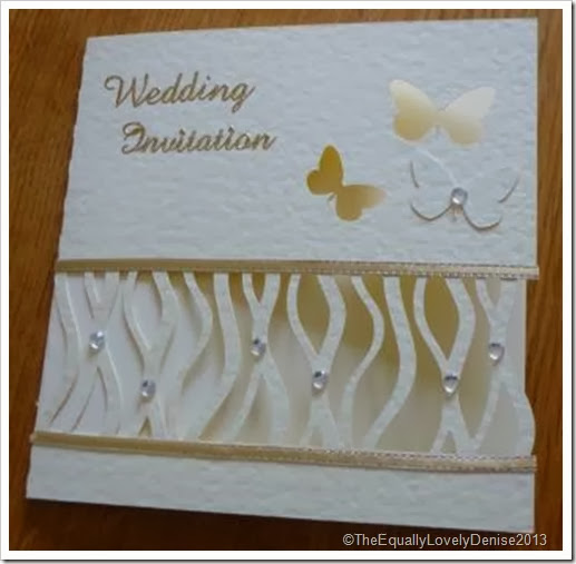 Butterfly Wedding Invitation 3