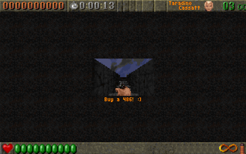 buy a 486 - Rise of the Triad Easter Egg