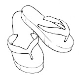 Dibujos De Chanclas Para Colorear Dibujos De Chanclas Para Colorear