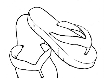 画像 chanclas para niños para dibujar 847048