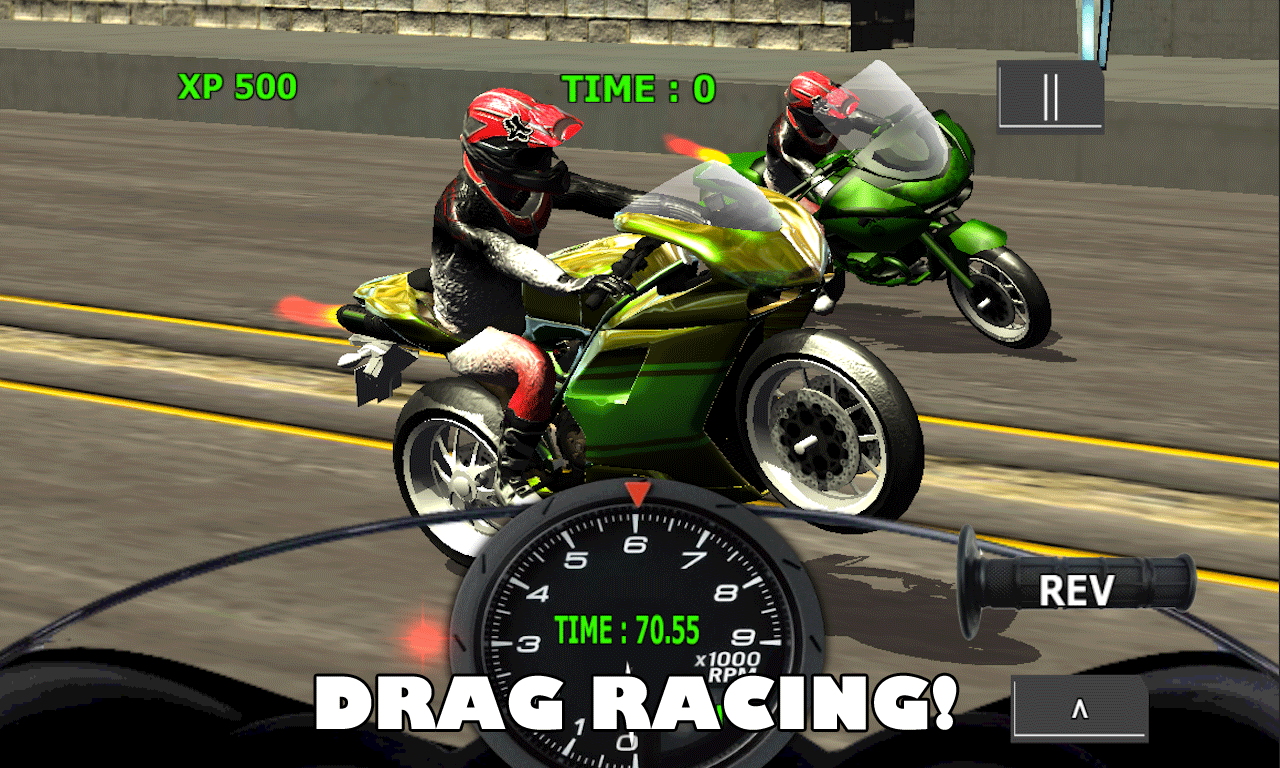 Moto Drag Racing Free Apl Android Di Google Play