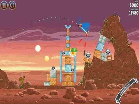 Angry Birds Star Wars Screenshot 1