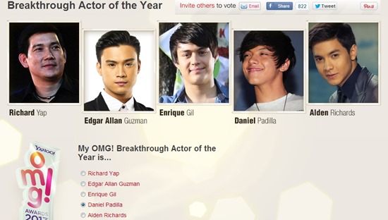 breakthrough actor of the year