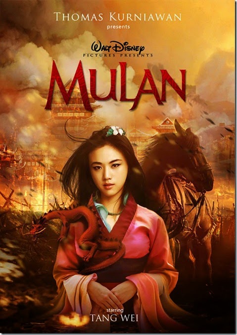 Tang Wei como Mulan