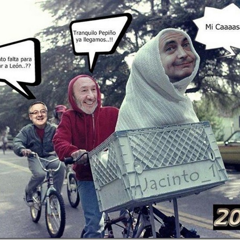 Humor elecciones: Zapatero vuelve a casa como E.T.