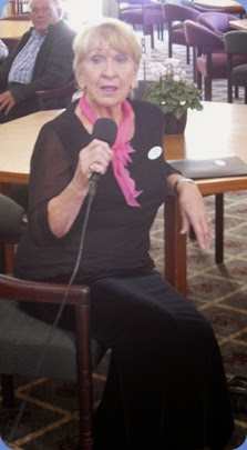 Our gracious host for the day, Club member Margaret Black.