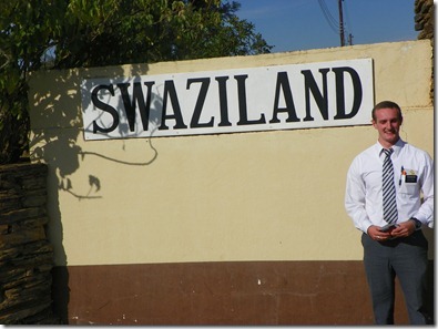 Elder Maclean arriving in Swaziland