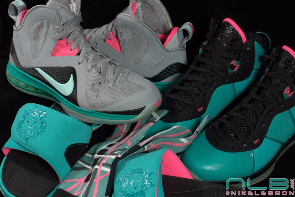 lebron slides south beach