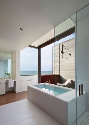Casa Sagaponack / Bates Masi Architects baño-minimalista-casa-sagaponack